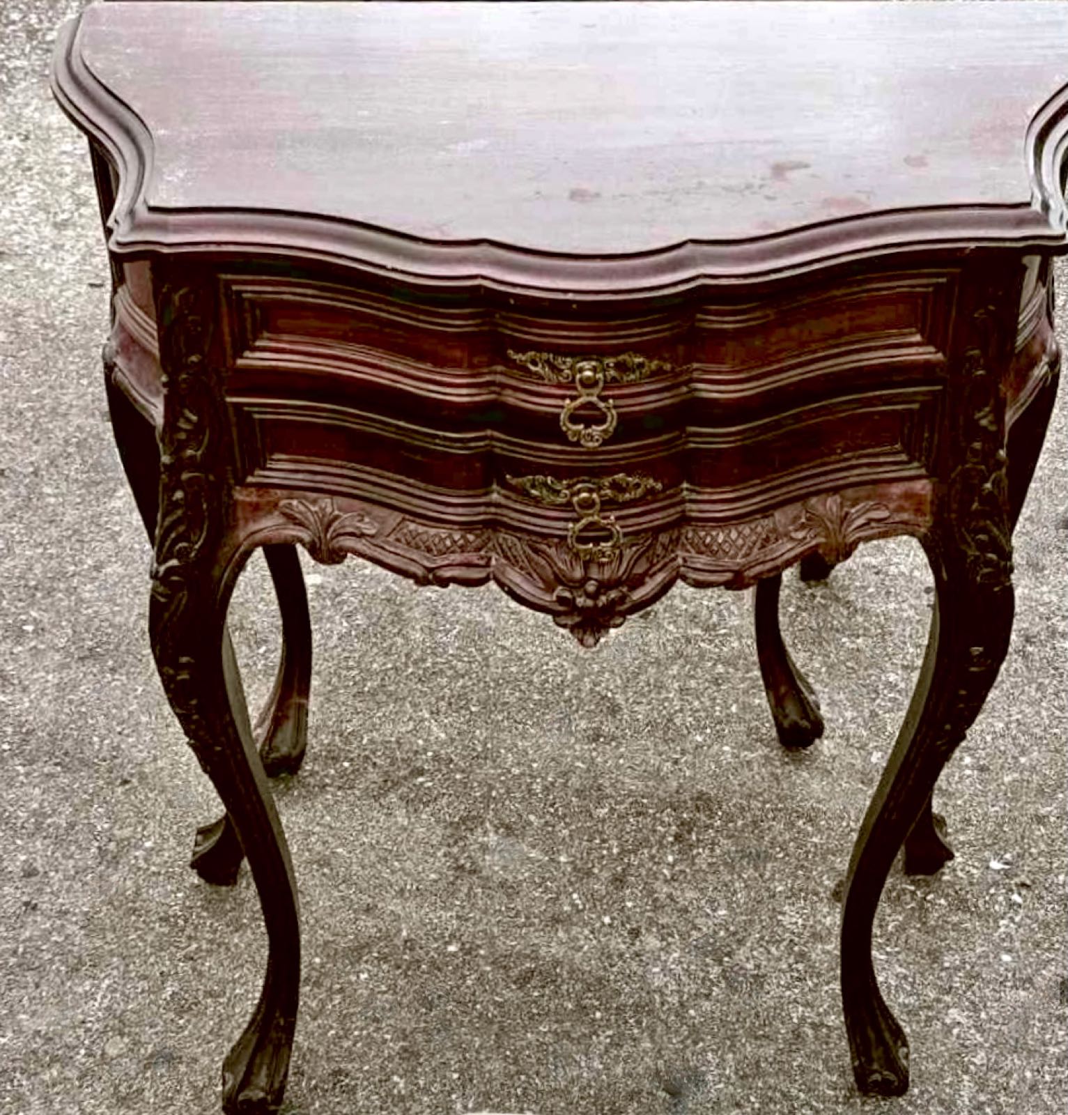 Side Table No. 1 before