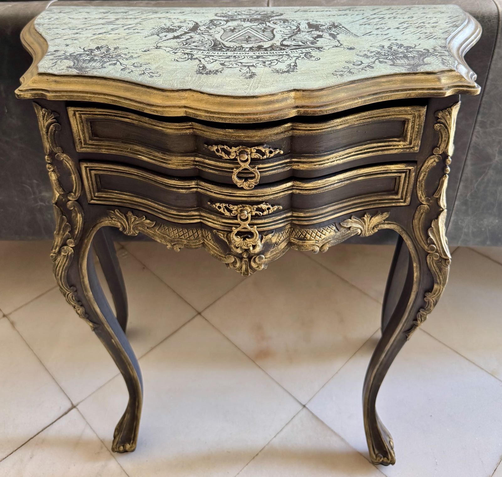 Side Table No. 1 after