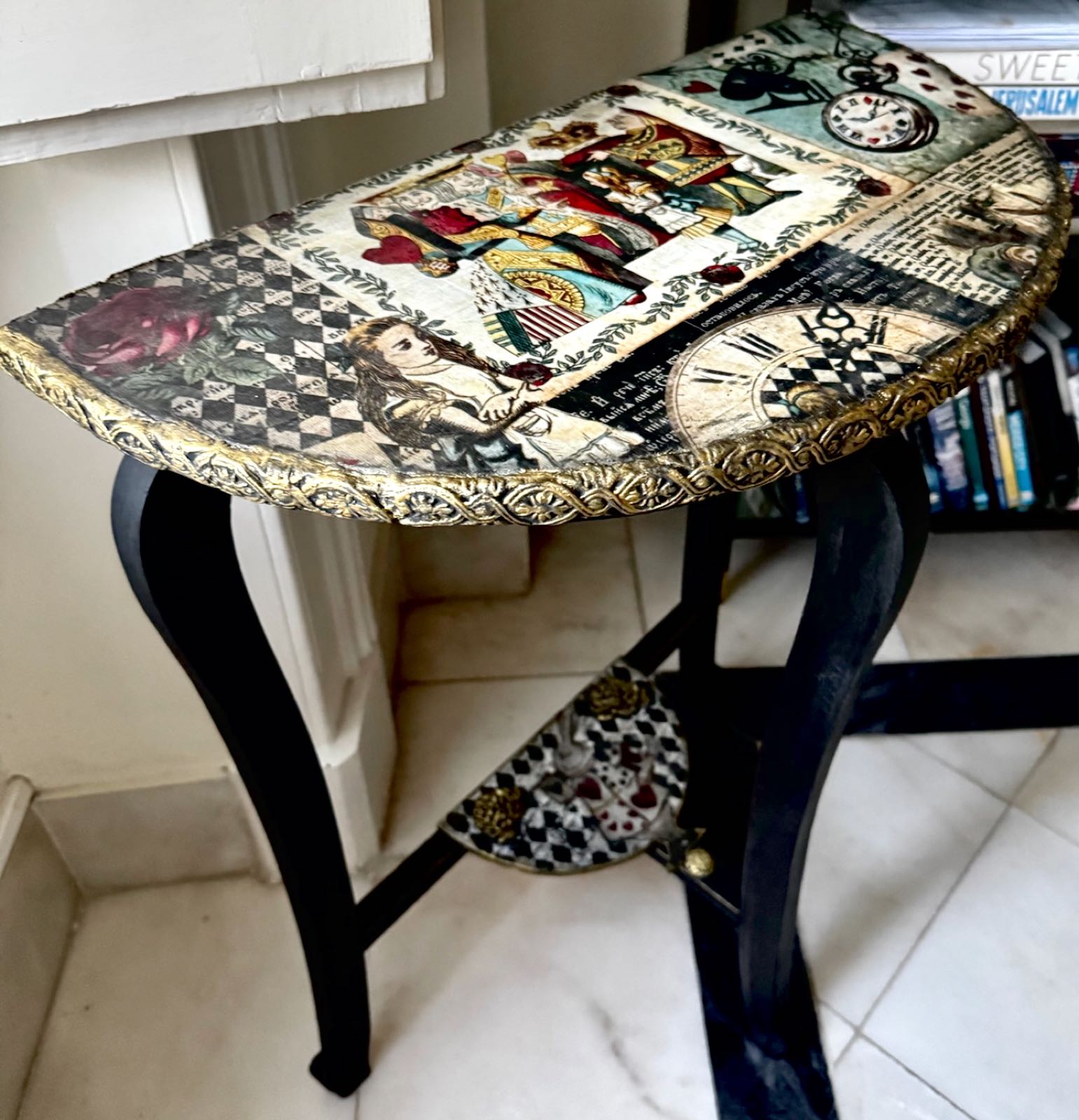 Table No. 3 after
