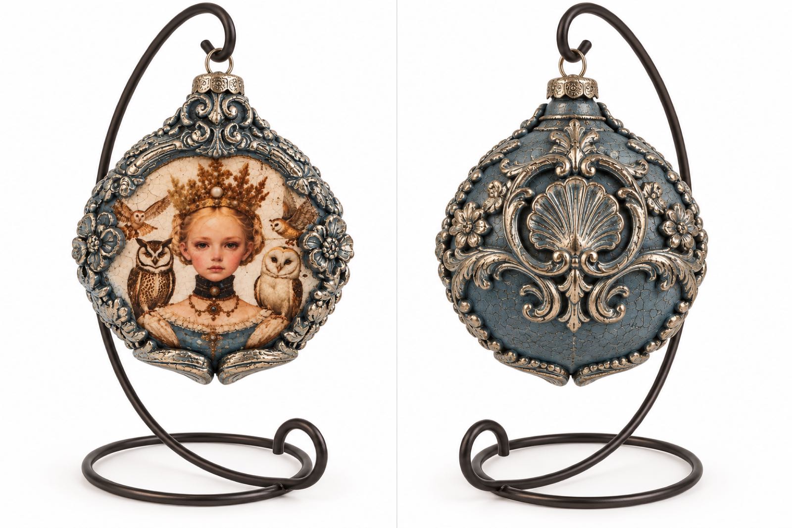 Enchanted Owls Ornament
